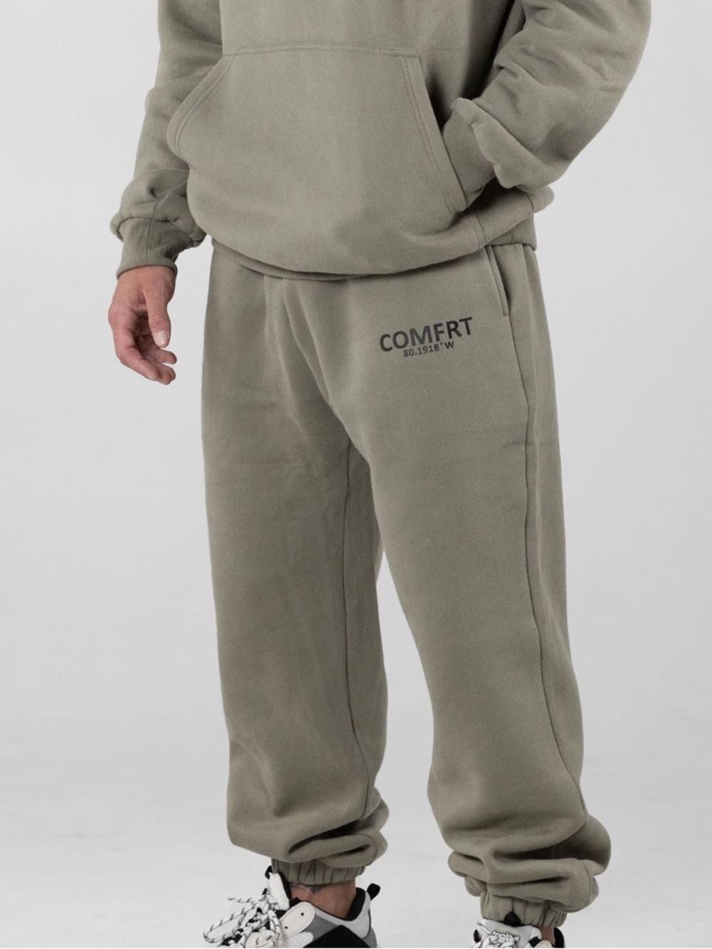 Comfrt | Coordinate Sweatpants | Moss | Size Medium
